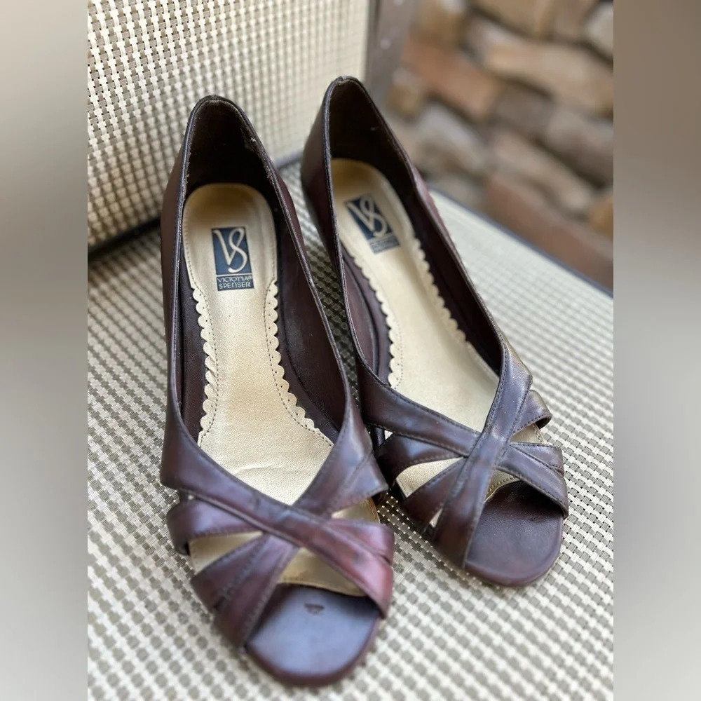 Victoria Spencer Open-toe Dress Shoe